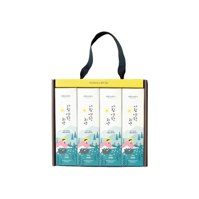 허브이야기,아침연한 치약 세트