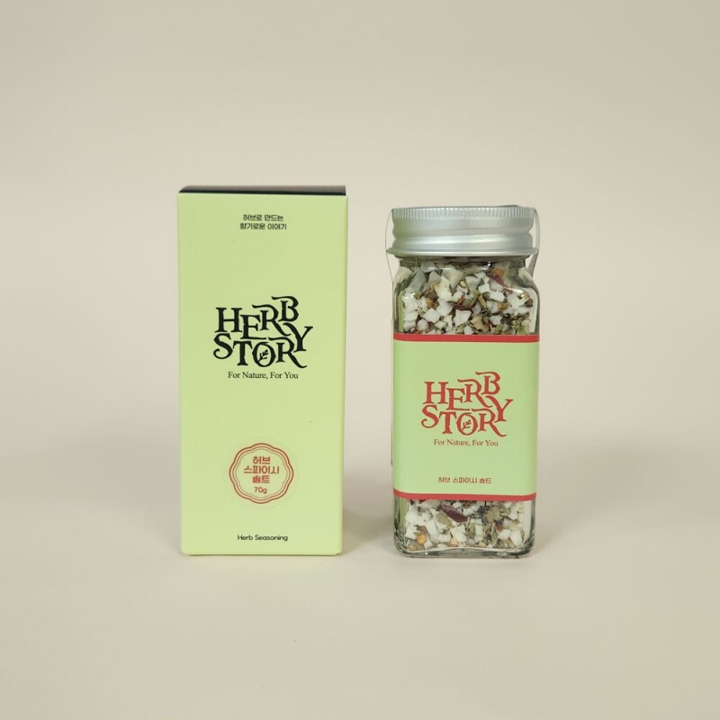 허브이야기,매콤 허브 스파이시 솔트 70g